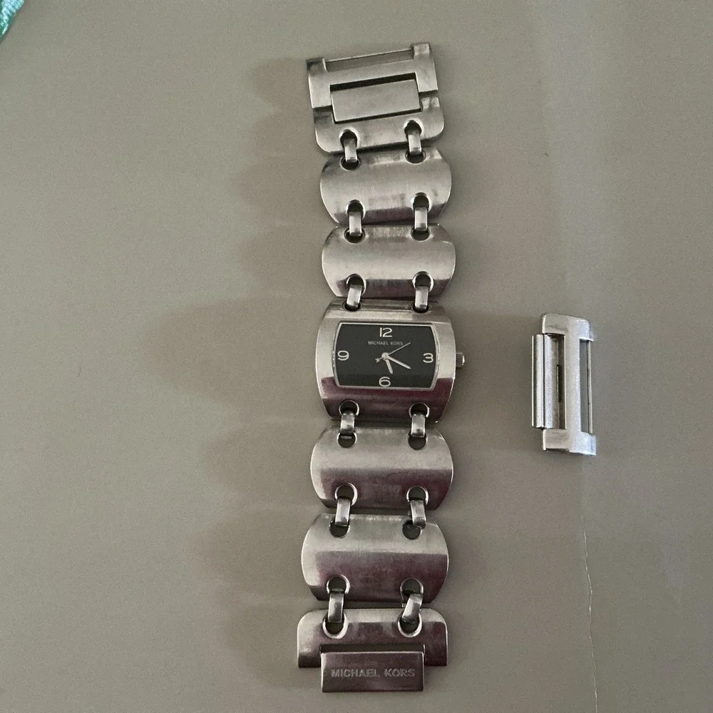 Rare Michael Kors Mk-3036 All‎ Stainless Steel Women's Watch